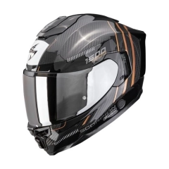 SCORPION Helmet EXO-1500 CARBON AIR ZITY Black-Copper, M