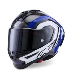 Alpinestars Hjälm Supertech S-R10 Arius Svart/Vit/Blå, L